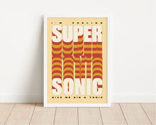 Load image into Gallery viewer, *Framed* I'm Feeling Supersonic Framed Print