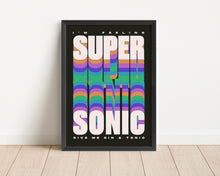 Load image into Gallery viewer, *Framed* I'm Feeling Supersonic Framed Print