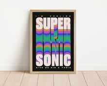 Load image into Gallery viewer, *Framed* I'm Feeling Supersonic Framed Print