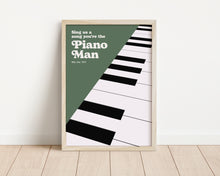 Load image into Gallery viewer, *Framed* Piano Man Print