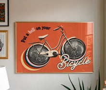 Load image into Gallery viewer, Put A Bell On Your Bicycle Print