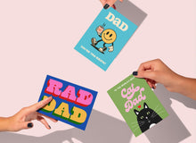 Load image into Gallery viewer, World's Best Cat Dad | Happy Father's Day | Pet Greeting Card