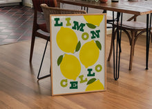 Load image into Gallery viewer, Limoncello Lemons Print