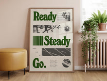 Load image into Gallery viewer, Ready Steady Go Running Print