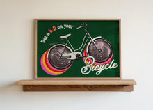 Load image into Gallery viewer, Put A Bell On Your Bicycle Print