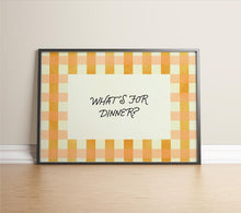 Load image into Gallery viewer, What's For Dinner Kitchen Print