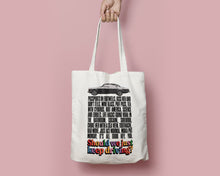 Load image into Gallery viewer, SECONDS SALE Keep Driving Heavyweight Tote Bag in Natural