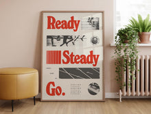 Load image into Gallery viewer, Ready Steady Go Running Print