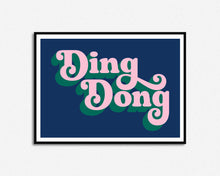 Load image into Gallery viewer, SECONDS SALE Ding Dong Print