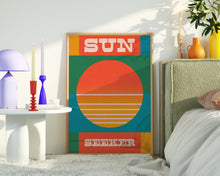 Load image into Gallery viewer, Sun Seeker Quote Print
