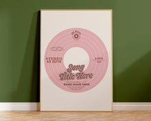 Load image into Gallery viewer, Custom Personalised Vinyl Music Print