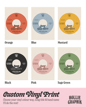 Load image into Gallery viewer, Custom Personalised Vinyl Music Print