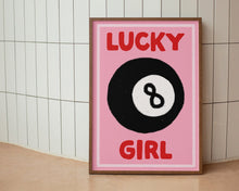 Load image into Gallery viewer, Lucky Girl Print