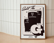 Load image into Gallery viewer, Split The G Guinness Print