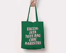 Load image into Gallery viewer, SECONDS SALE Tote Bag Chic Baristas Tote Bag