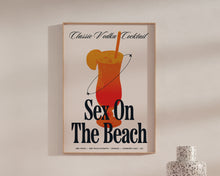 Load image into Gallery viewer, Sex On The Beach Cocktail Print