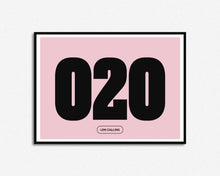 Load image into Gallery viewer, 020 London Calling Print