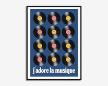 Load image into Gallery viewer, J'adore La Musique Print