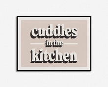 Load image into Gallery viewer, Cuddles In The Kitchen Landscape Print