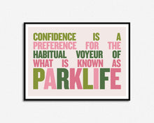 Load image into Gallery viewer, Parklife Print