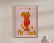 Load image into Gallery viewer, Sex On The Beach Cocktail Print