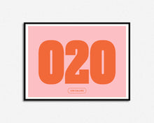Load image into Gallery viewer, 020 London Calling Print