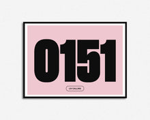 Load image into Gallery viewer, 0151 Liverpool Calling Print