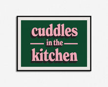 Load image into Gallery viewer, Cuddles In The Kitchen Landscape Print