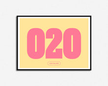 Load image into Gallery viewer, 020 London Calling Print