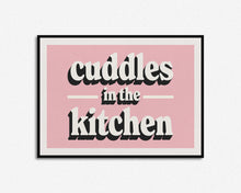Load image into Gallery viewer, Cuddles In The Kitchen Landscape Print