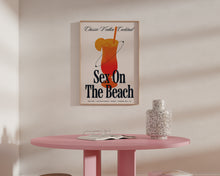 Load image into Gallery viewer, Sex On The Beach Cocktail Print