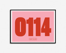 Load image into Gallery viewer, 0114 Sheffield Calling Print