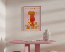 Load image into Gallery viewer, Sex On The Beach Cocktail Print