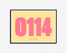 Load image into Gallery viewer, 0114 Sheffield Calling Print