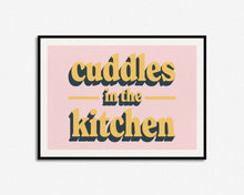 Load image into Gallery viewer, Cuddles In The Kitchen Landscape Print