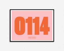 Load image into Gallery viewer, 0114 Sheffield Calling Print