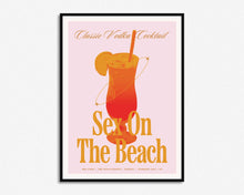 Load image into Gallery viewer, Sex On The Beach Cocktail Print
