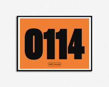 Load image into Gallery viewer, 0114 Sheffield Calling Print