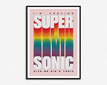 Load image into Gallery viewer, Feeling Supersonic Print