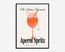 Load image into Gallery viewer, Aperol Spritz Cocktail Print