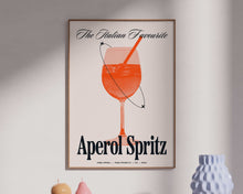 Load image into Gallery viewer, Aperol Spritz Cocktail Print