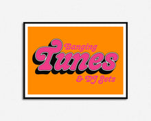 Load image into Gallery viewer, Banging Tunes & DJ Sets Music Print