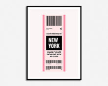 Load image into Gallery viewer, New York Print