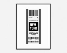Load image into Gallery viewer, New York Print