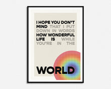 Load image into Gallery viewer, Your Song Print