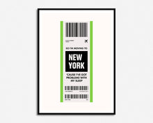 Load image into Gallery viewer, New York Print