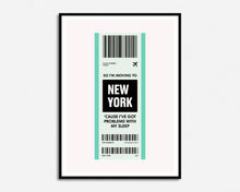 Load image into Gallery viewer, New York Print