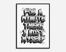 Load image into Gallery viewer, I Lost Myself Print