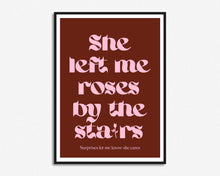 Load image into Gallery viewer, Roses By The Stairs Print