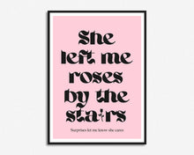 Load image into Gallery viewer, Roses By The Stairs Print